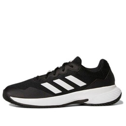 Кроссовки gamecourt 2.0 Adidas, черный gw2990 | black/white