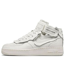 Кроссовки x Comme Des garcons Air Force 1 Mid Nike, белый dc3601-100 | white