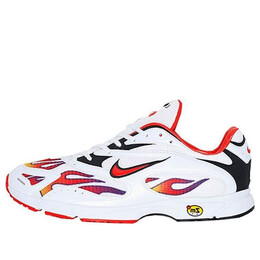 Кроссовки x supreme zoom streak spectrum plus Nike, белый aq1279-100 | white/habanero red/black