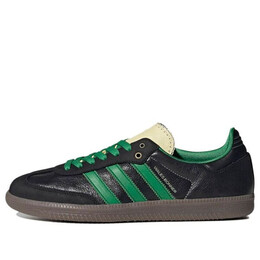 Кроссовки x wales bonner samba Adidas, черный s42590 | black/green