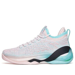 Кроссовки klay thompson 7 низкие Anta, синий 112221102-4 | blue/pink/white