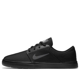 Кроссовки sb skateboard portmore сверхлегкие низкие кроссовки Nike, черный 844445-001 | black