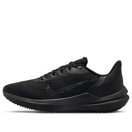 Кроссовки Air Winflo 9 Nike, черный dd6203-002 | black/dark smoke grey