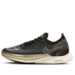 Кроссовки zoomx streakfly Nike, черный dj6566-001 | black/mtlc gold grain-white-sail