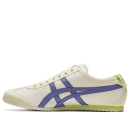 Кроссовки mexico 66 slip on Onitsuka Tiger, бежевый 1183a360-118 | cream / purple