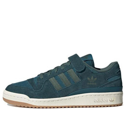 Кроссовки оригиналы форум 84 низкие вельвет лес Adidas, синий gx4562 | blue/green