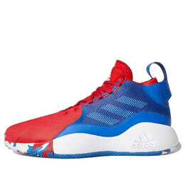 Кроссовки d rose 773 2020 Adidas, синий fx2754 | blue/red