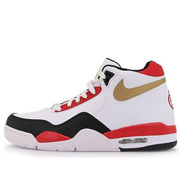 Кроссовки flight legacy shoes золотые красные Nike, белый dd8493-169 | white/gold/red