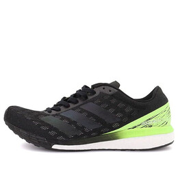 Кроссовки adizero boston 9 Adidas, черный eg4657 | black/green