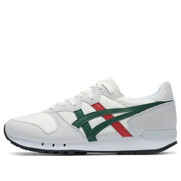 Кроссовки alvarado low красные Onitsuka Tiger, белый 1183a507-101 | white/green/red