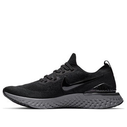 Кроссовки epic react flyknit 2 Nike, белый bq8928-001 | black-white-gunsmoke