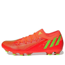 Кроссовки Predator Edge.3 л мг Adidas, красный gw0953 | red/green