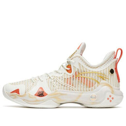 Кроссовки shock wave 4 pro Anta, белый 112311111-1 | white/yellow/orange