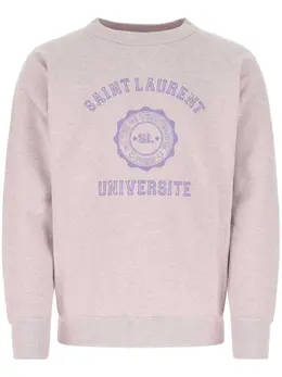 Saint Laurent: Розовый свитшот  Université