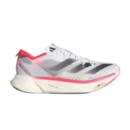 Adidas Кроссовки Adizero Adios Pro 3, цвет White Solar Red ie1053 | white solar red