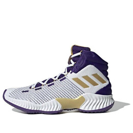 Кроссовки pro bounce 2018 Adidas, белый ig4495 | white/purple