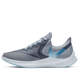 Кроссовки zoom winflo 6 Nike, серый aq7497-400 | grey/blue