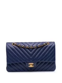 CHANEL Pre-Owned: Голубая сумка 