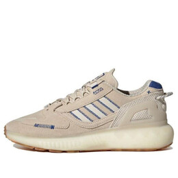 Кроссовки оригинал zx 5k boost Adidas, серый gx6912 | gray/blue