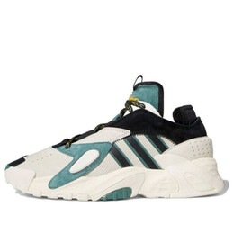 Кроссовки стритбол Adidas, белый fv4850 | white/black/green