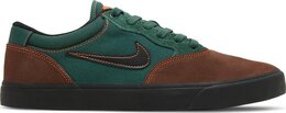 Кроссовки Nike Chron 2 SB 'Light Chocolate Noble Green', зеленый dm3493 200 | green