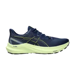Asics Кроссовки GT 2000 12 GORE-TEX, цвет Blue Expanse Safety Yellow 1011b687 400 | blue expanse safety yellow