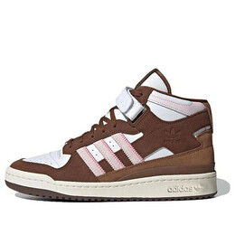 Кроссовки форум середина Adidas, белый gy6802 | cloud white / light pink / pantone
