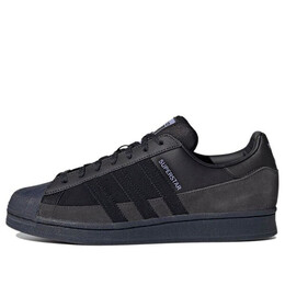 Кроссовки оригинальные суперзвезды обувь Adidas, черный fx5564 | black/gray/blue