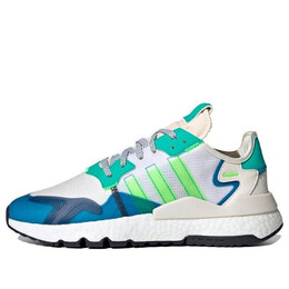 Кроссовки оригинальные nite jogger Adidas, белый fy3095 | white/green/blue