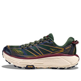 Кроссовки mafate speed 2 'mountain view' Hoka One One, зеленый 1126851-mvos | darg green/maroon/yellow