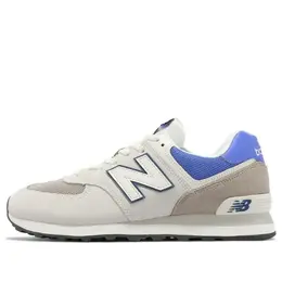 Кроссовки 574 New Balance, белый u574uy2 | off white/blue