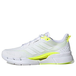 Кроссовки climacool venttack Adidas, белый gv9496 | white/green