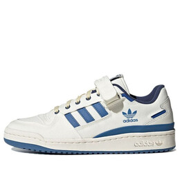 Кроссовки оригиналы форум низкий Adidas, белый hr0458 | white/blue