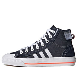 Кроссовки nizza hi rf Adidas, синий h67835 | blue/white