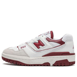 Кроссовки 550 New Balance, белый bb550li1 | white/wine red