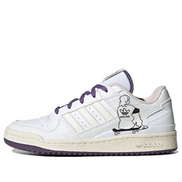 Кроссовки оригиналы форум низкий кл Adidas, белый ie2121 | white/purple