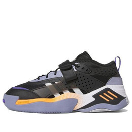 Кроссовки оригиналы стритбол 3 Adidas, черный fz5811 | black/gray/purple