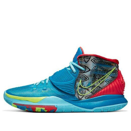 Кроссовки kyrie 6 разогрев Nike, синий cn9839-401 | blue