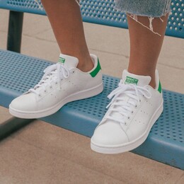Кроссовки Adidas STAN SMITH, цвет White/White/Green m20324 | フットウェアホワイト/コアホワイト/グリーン