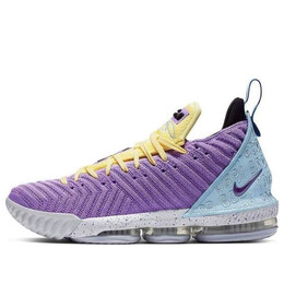Кроссовки леброн 16 Nike, желтый ck4765-500 | purpleyellow