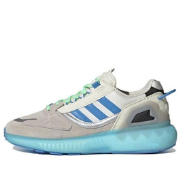 Кроссовки zx 5k boost Adidas, белый gy4160 | off white/pulse blue/beam green