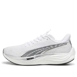 Кроссовки velocity nitro 3 'white silver' Puma, белый 377748-06 | white/silver/black