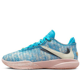 Кроссовки Nike LeBron XX 'All Star', синий dv1192-400 | blue lightning/coconut milk-iron grey-sesame-pink oxford-lt lemon twist