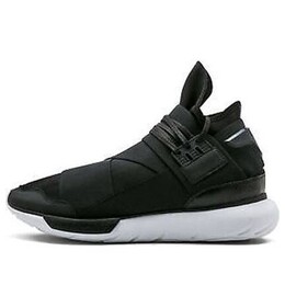 Кроссовки Adidas Y-3 Qasa High 'Core Black', черный aq5499 | black/white