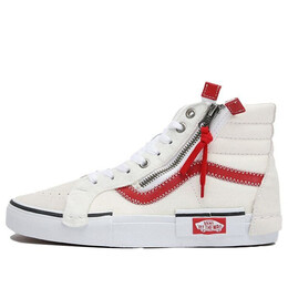 Кроссовки Vans SK8-HI Reissue Cap Beige/Red, белый vn0a3wm130l | white/red
