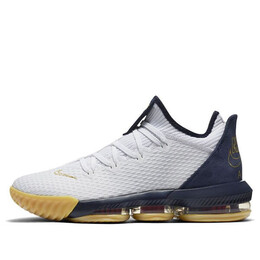 Кроссовки Nike LeBron 16 Low EP 'Dream Team', белый ci2669-101 | white/metallic gold-midnight navy