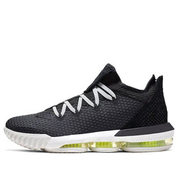 Кроссовки lebron 16 низкие Nike, черный ci2668-004 | black/summit white-volt glow