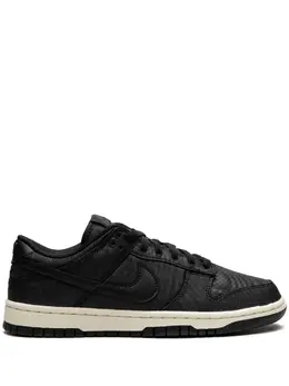 Nike: Чёрные кроссовки  Dunk Low Retro