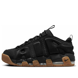 Кроссовки air more uptempo low 'black gum' Nike, черный fz3055-003 | black/gum