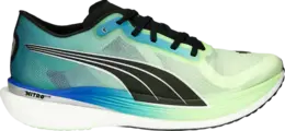 Кроссовки Puma Deviate Nitro Elite 2 Fireglow, зеленый 377786 01 | green